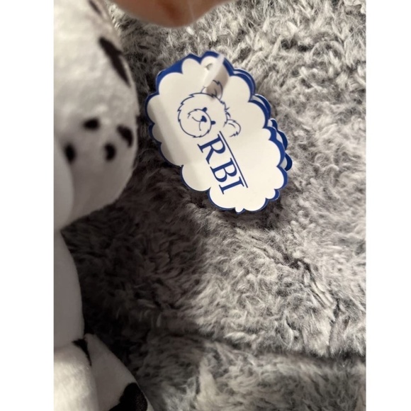 NWT Stuffed Animal Baby Cow My CUTIE PIES soft plush w/Tag RBI 7" - Picture 5 of 7